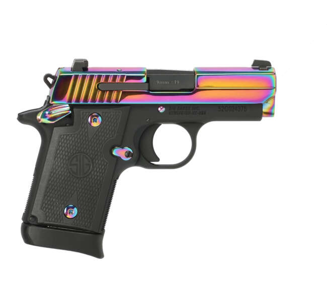 SIG SAUER P938 9MM RAINBOW G10 AMBI 7+1