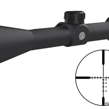 SIG SAUER BUCKMASTERS 3-12X44 BDC BLACK