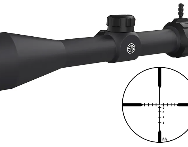 SIG SAUER BUCKMASTERS 3-9X40 BDC BLACK