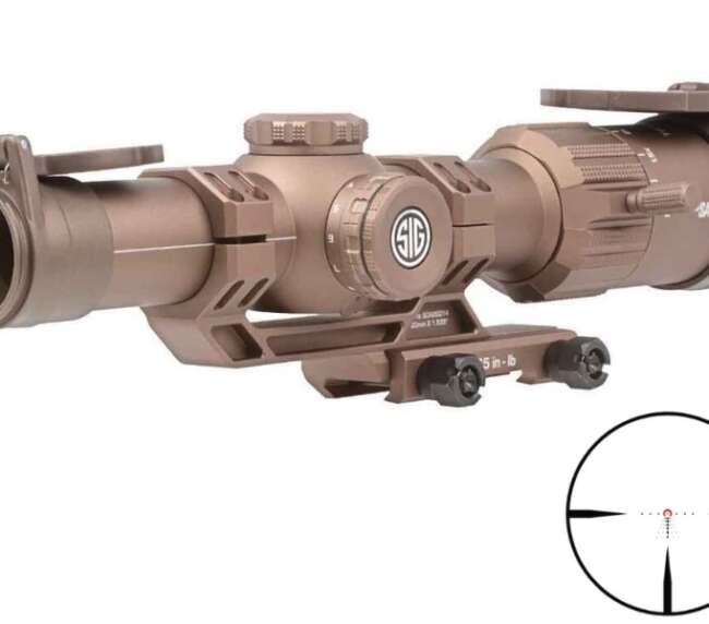 SIG SAUER TANGO MSR 1-10X26 34MM COYOTE