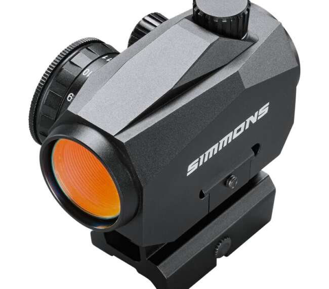 SIMMONS OPTICS PRO TARGET 1X20 3MOA RED DOT