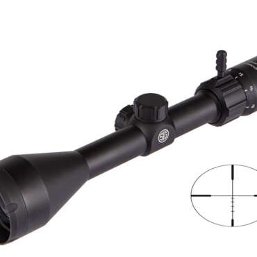 SIG SAUER BUCKMASTERS 3-9X50 BDC BLACK