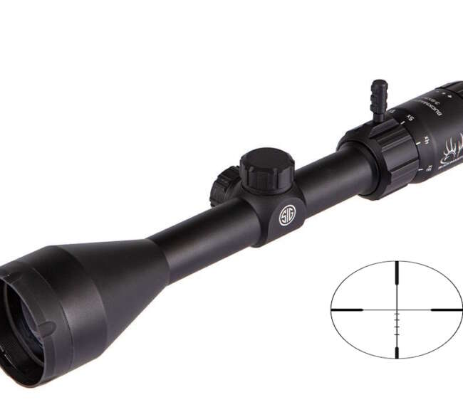 SIG SAUER BUCKMASTERS 3-9X50 BDC BLACK