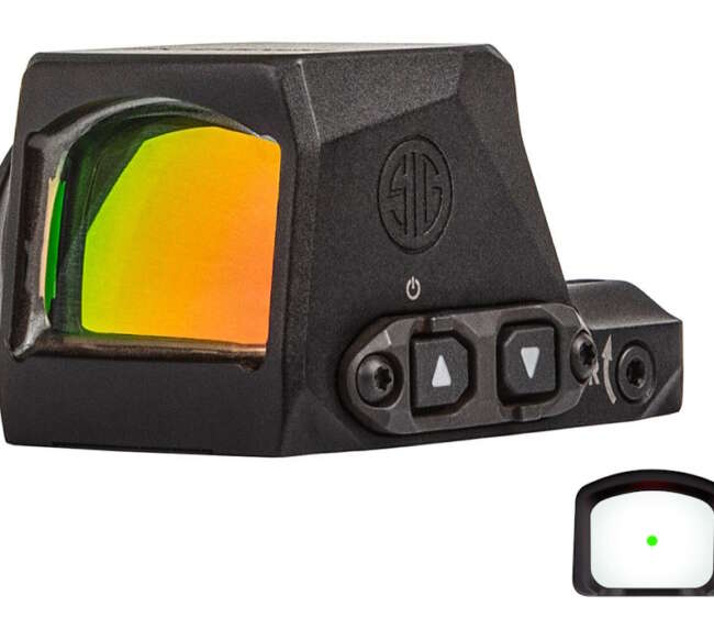 SIG SAUER ROMEO-X 6MOA GREEN DOT BLACK