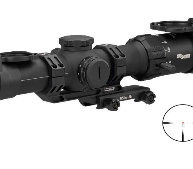 SIG SAUER TANGO MSR 1-10X28 34MM W/MOUNT