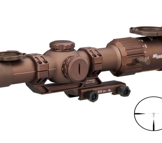 SIG SAUER TANGO MSR 1-6X24 30MM COYOTE