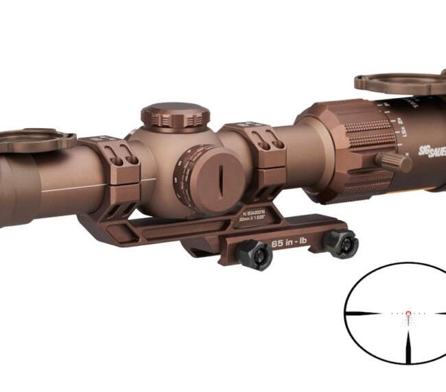 SIG SAUER TANGO MSR 1-8X24 30MM COYOTE