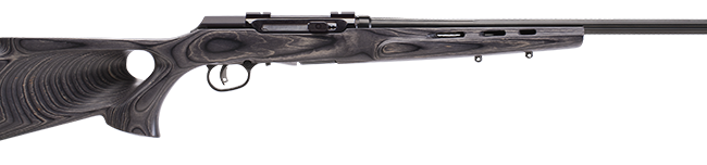 SAVAGE ARMS A22 22LR BL/LAM 22" T'HOLE STK