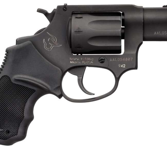 TAURUS 942 22LR BK/BK 2" 8RD CA