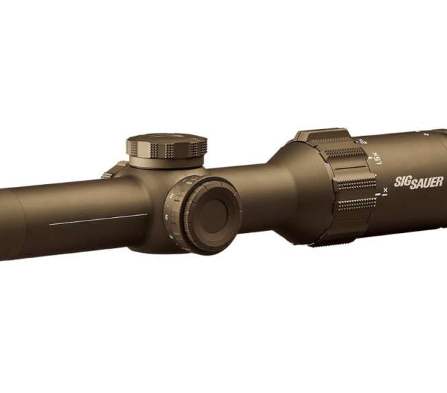 SIG SAUER TANGO6T 1-6X24 30MM FDE FL6HF