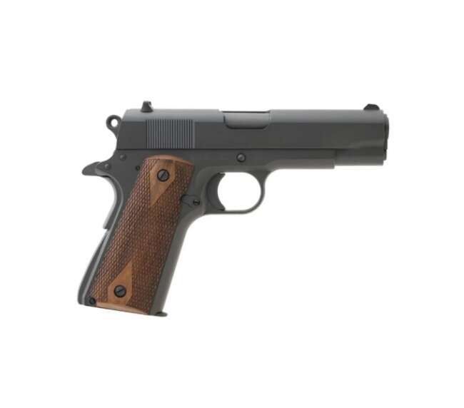 TISAS 1911 TANK CMDR BLK 45ACP 4.25"