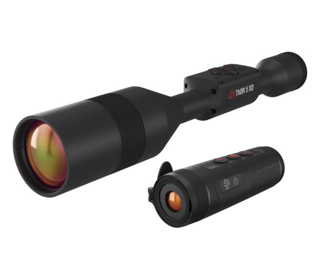 ATN THOR 5 THERMAL 4-40X BLZ CMBO#