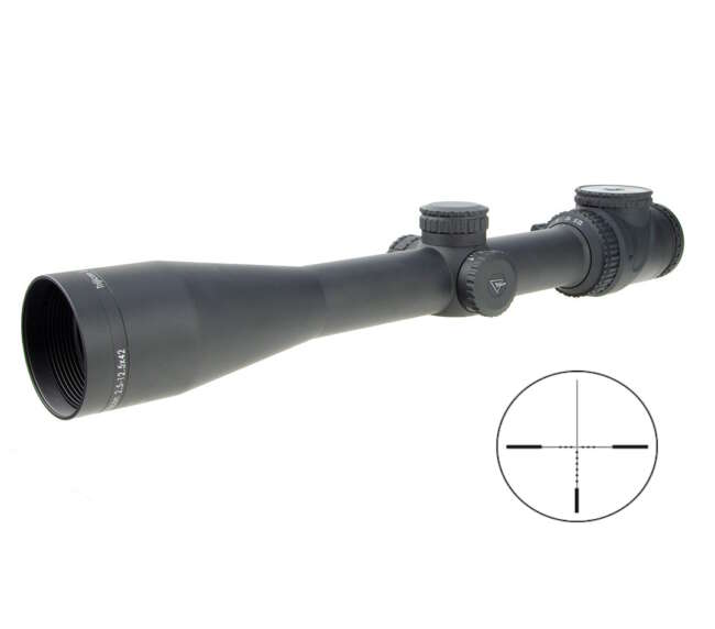 TRIJICON ACCUPNT 2.5-12.5X42 MOA 30MM