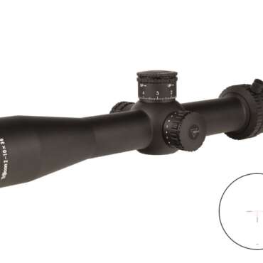 TRIJICON CREDO 2-10X36 BLK MRAD PT FFP