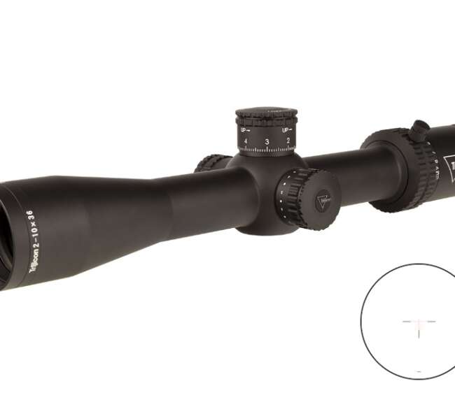 TRIJICON CREDO 2-10X36 BLK MRAD PT FFP