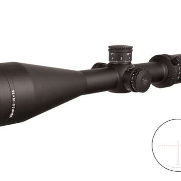 TRIJICON CREDO 2.5-15X56 BLK MRAD RED