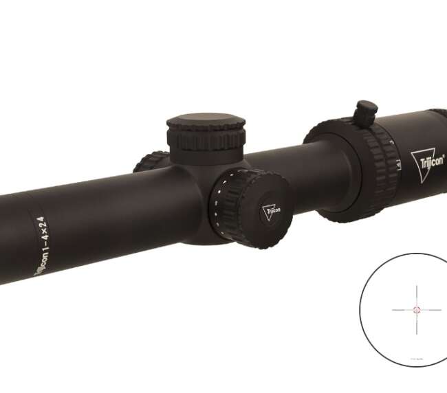 TRIJICON CREDO 1-4X24 BLK 30MM BDC RED