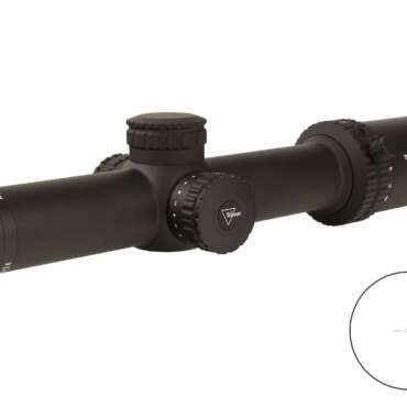 TRIJICON CREDO 1-6X24 BLK 30MM MRAD RED