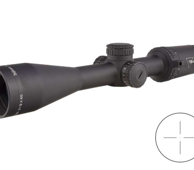 TRIJICON CREDO 3-9X40 BLK 1" DUPLEX GRN