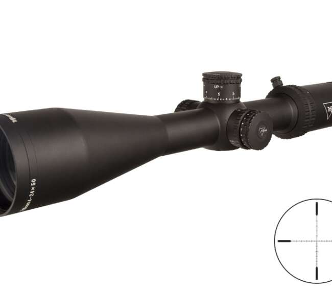 TRIJICON TENMILE 4-24X50 MRAD RED SFP