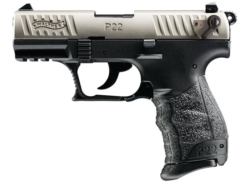WALTHER ARMS P22Q 22LR 10+1 3.4" NICKEL #