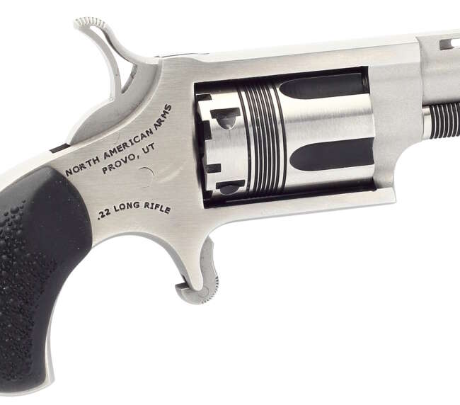 NORTH AMERICAN ARMS THE WASP 22LR REV 1-1/8" SS