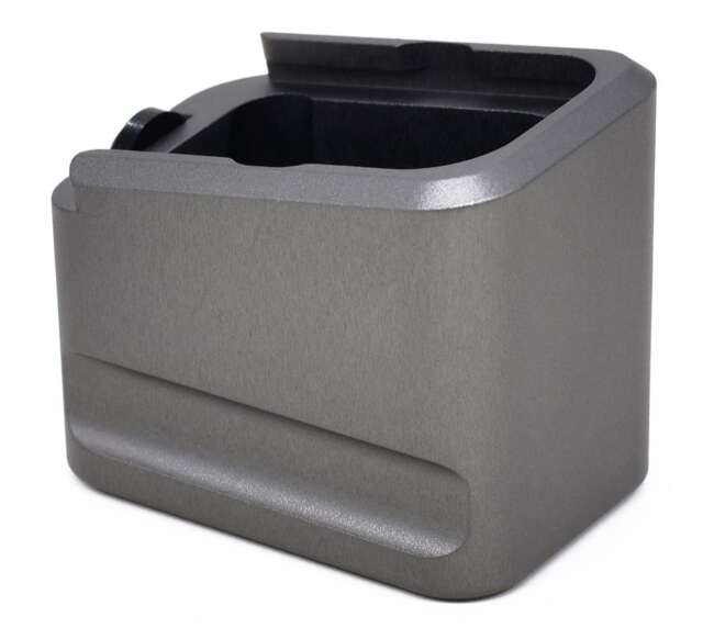 WARNE GLOCK 19/23 MAG EXT +5/+4 GRY