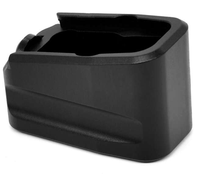 WARNE GLOCK 42 MAG EXTENSION +2 BLK