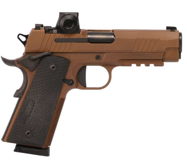 SIG SAUER 1911X CARRY 45ACP COY/BLK RX