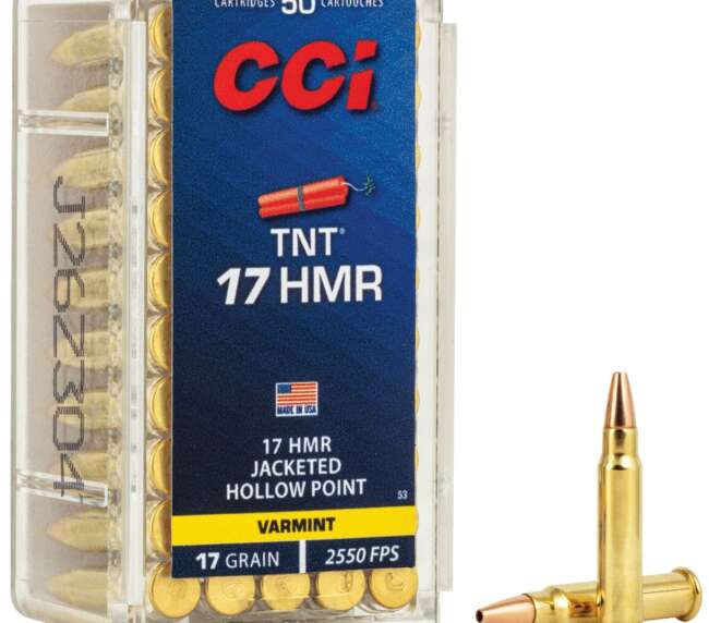 CCI 17HMR 17GR TNT HP 50RD