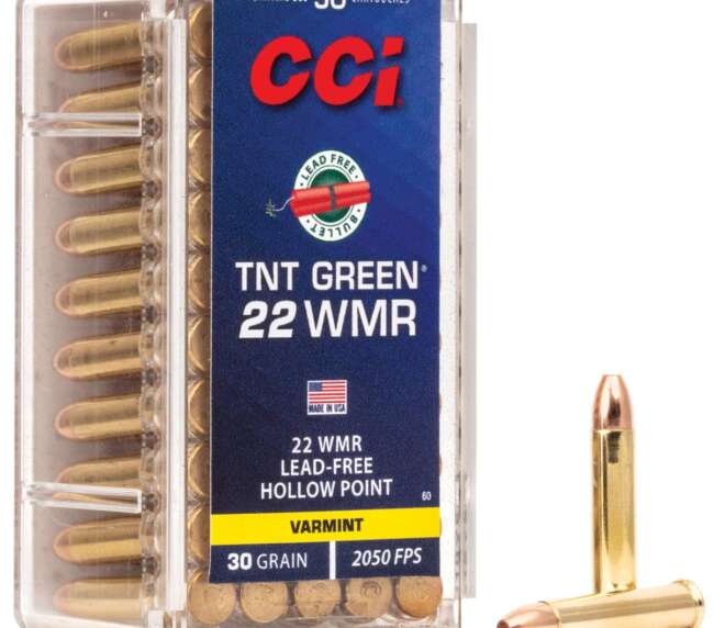 CCI 22M 30GR TNTGREEN HP 50RD