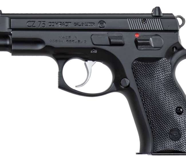 CZ 75 COMPACT 9MM BLK 15+1 3.9"