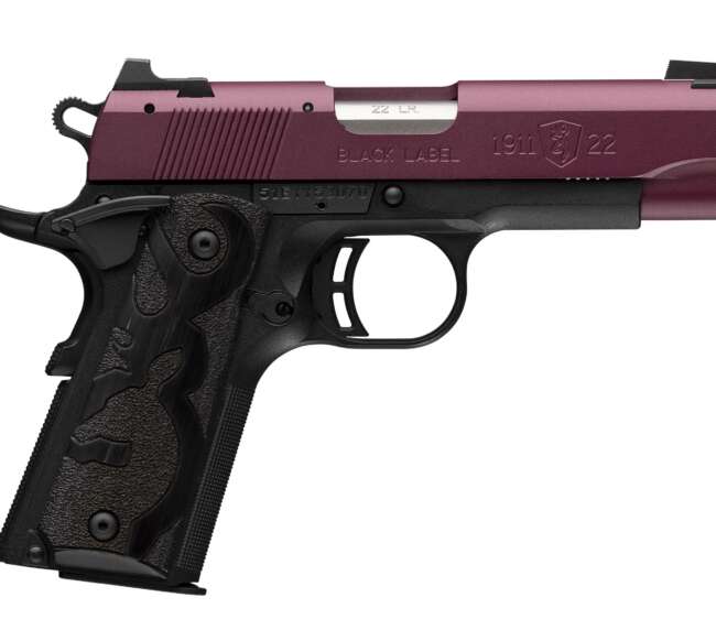 BROWNING 1911-22 BK LBL 22LR 3.6" CHRY#