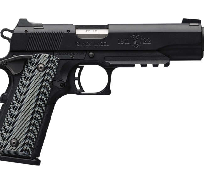 BROWNING 1911-22 A1 BK LBL 22LR 4.3" TB