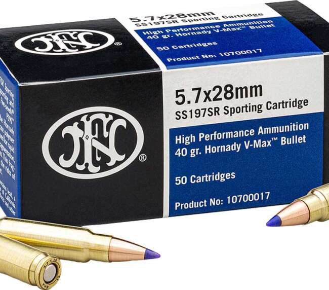 FNM 5.7X28MM 40GR SS197SR 50RD