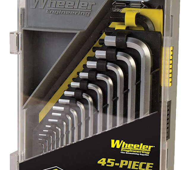 WHE DRVR SAE MET KEY SET 45PC