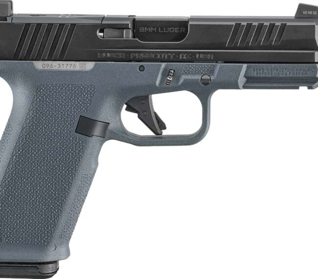 RUG RXM 9MM PST 4.5GRY TB 17R