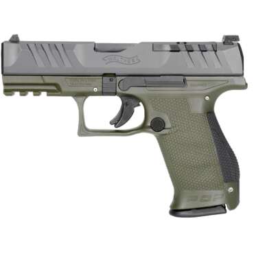 WALTHER ARMS PDP 9MM CPT 4" BLK/GRN OR 10+1