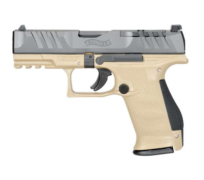 WALTHER ARMS PDP 9MM CPT 4" BLK/TAN OR 10+1