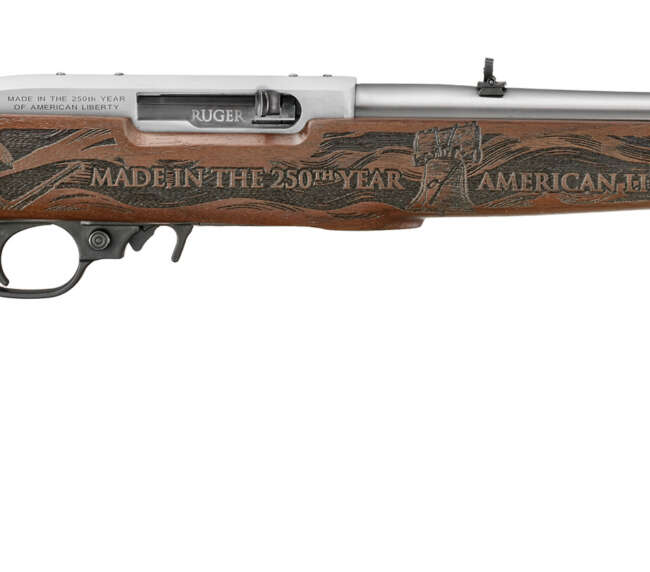 RUGER 10/22 250TH ENGRAVE 22LR SS/WD