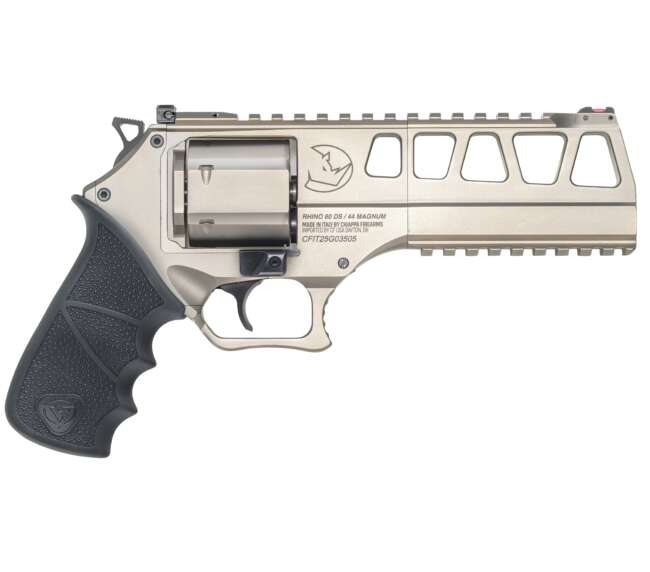 CHIAPPA FIREARMS RHINO 60DS L 44MAG 6" NKL  ADJ