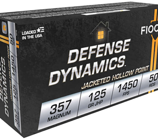 FIO 357 125GR DEFENSE JHP 50RD