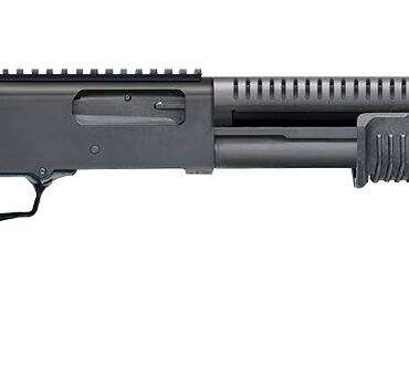 MOSSBERG 590R 12/18.5 6+1 BLK BREACHER