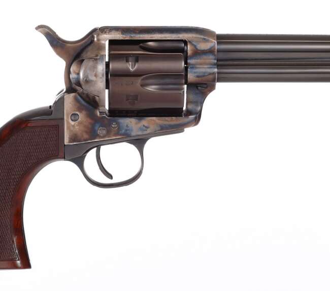 TAYLOR'S & COMPANY GUNFIGHTER 357MAG BL/WD 4.75"