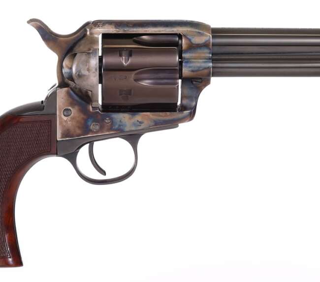 TAYLOR'S & COMPANY GUNFIGHTER 45LC BL/WD 4.75"