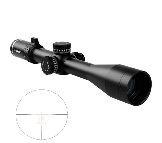 RITON OPTICS 5 CONQUER 5-25X56 MRAD FFP IL