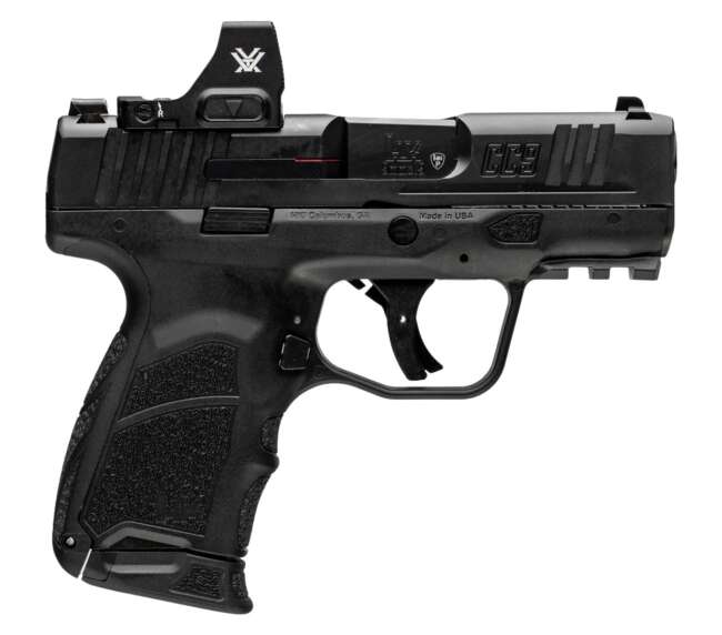 HECKLER AND KOCH (HK USA) CC9 9MM BLK 10+1 NS VTX CCW