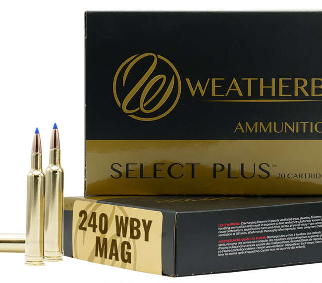 WEATHERBY 240WBY MAG 80GR TTSX