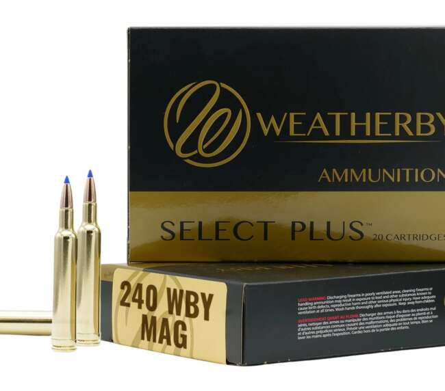 WEATHERBY 240WBY 72GR HAMMER CUSTOM