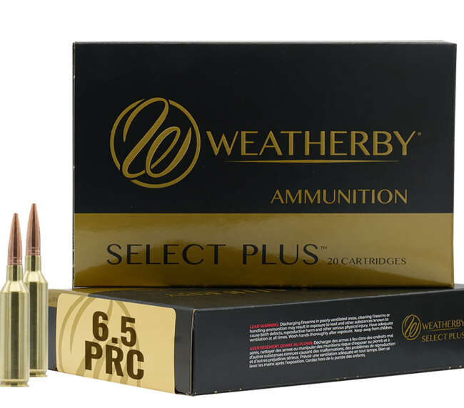 WEATHERBY 6.5PRC 124GR HAMMER CUSTOM